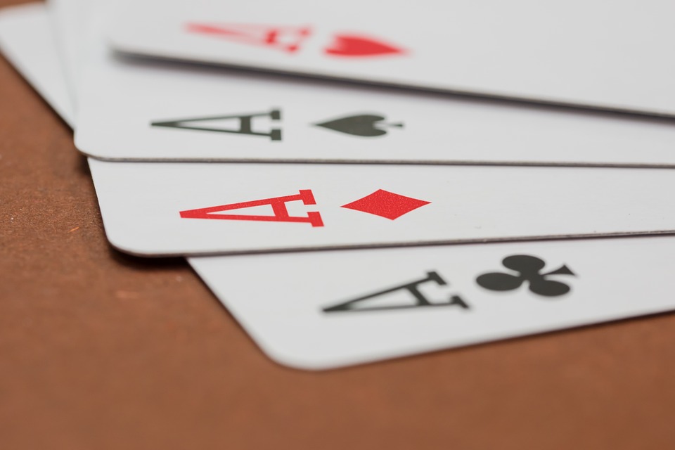 four aces cards